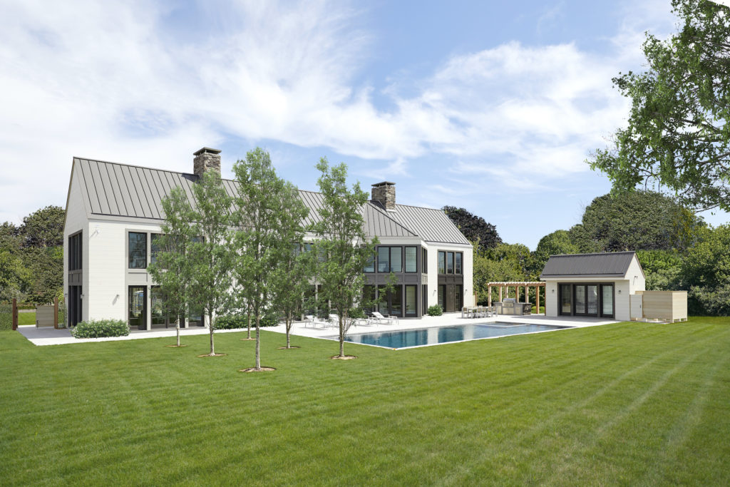 Hamptons Modern Farmhouse Flooded With Light and Luxury - Tru Exterior